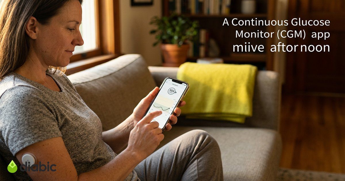How to Use Your Continuous Glucose Monitor Application
