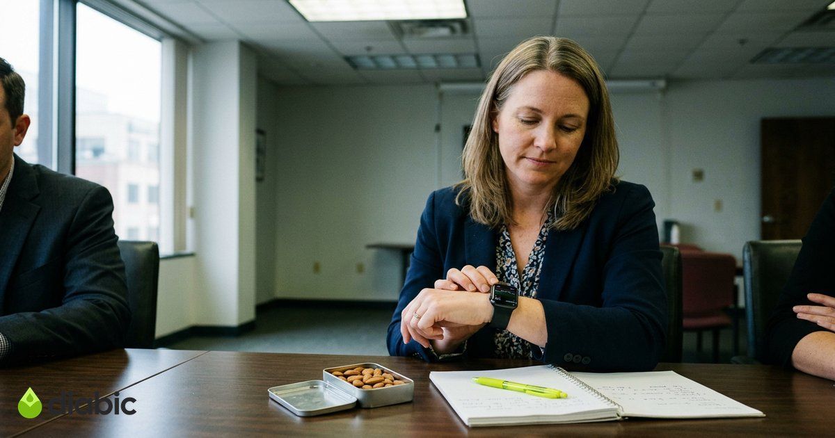 Blood Sugar Management During Long Meetings