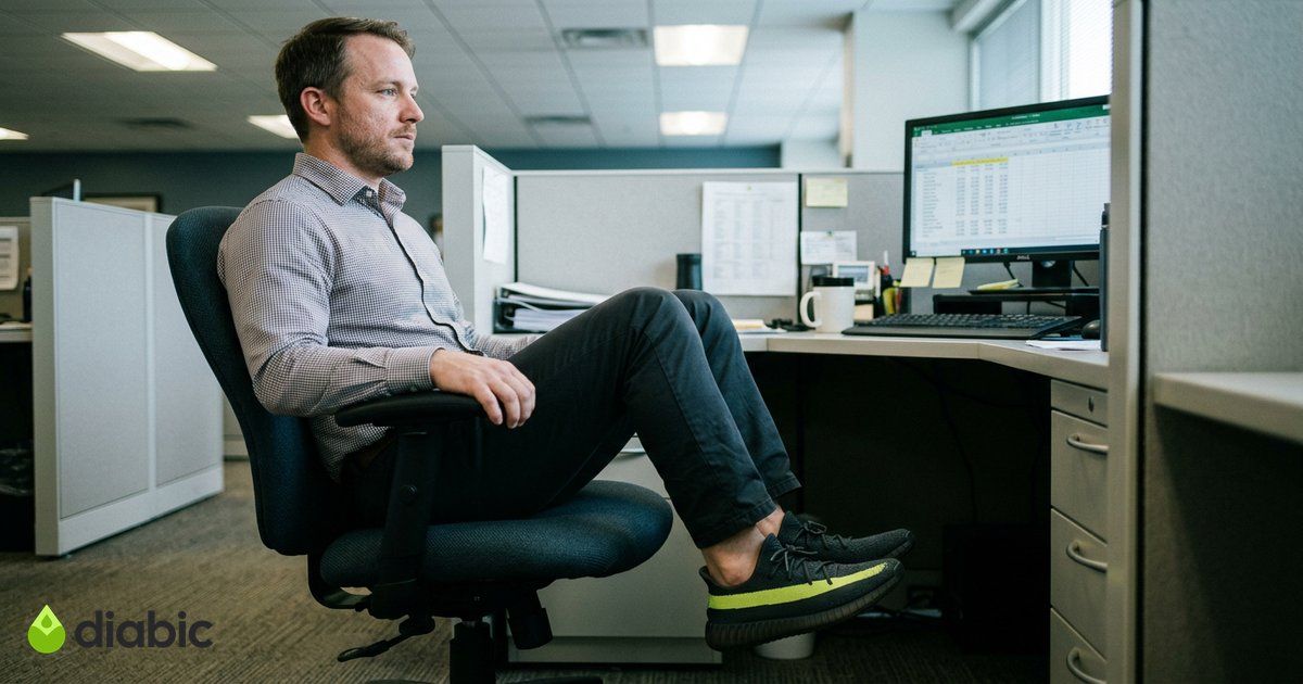Desk Exercises for Better Blood Sugar at Work