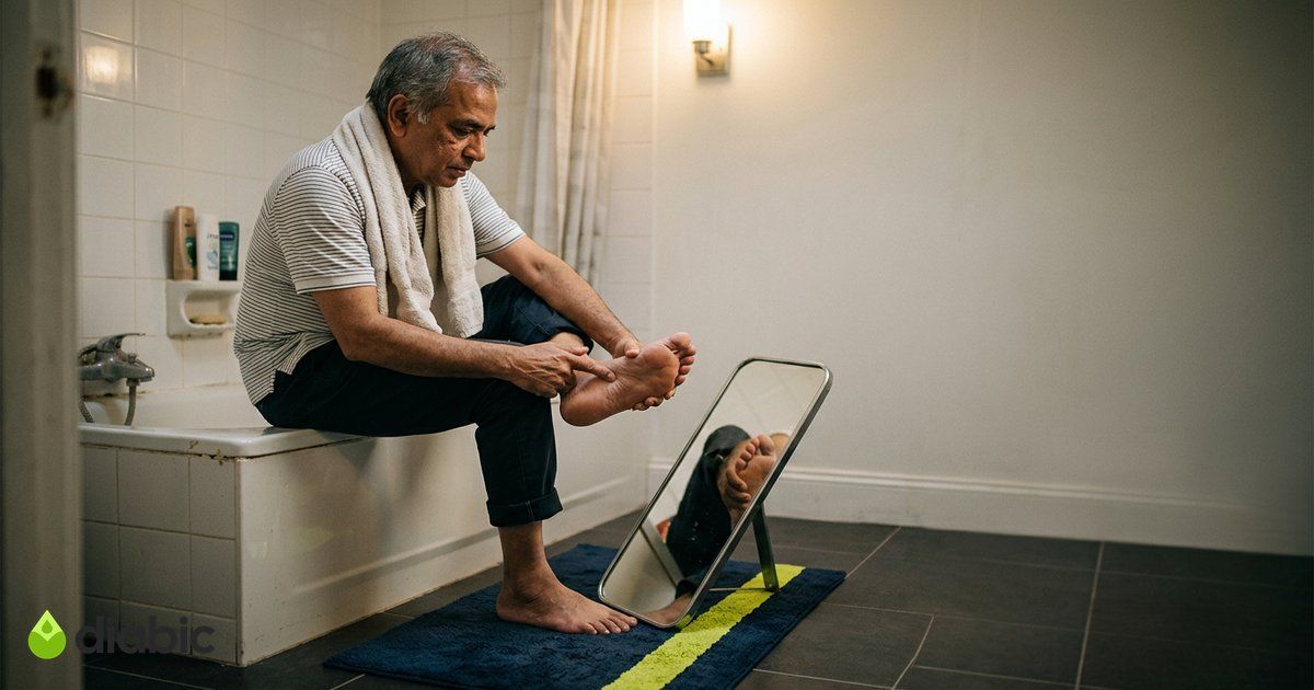 Diabetic Foot Care Routine: Daily Checklist