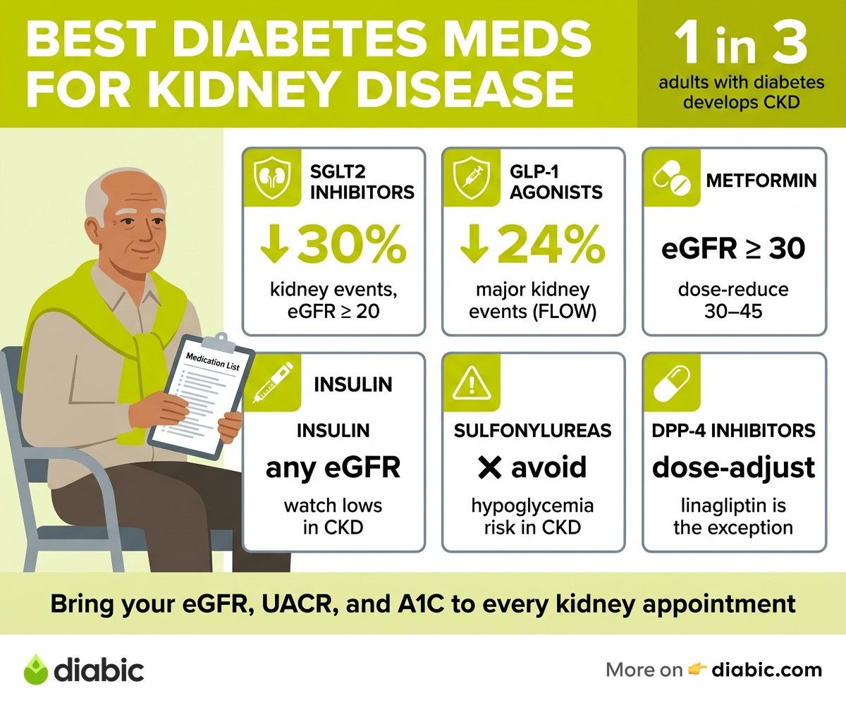 Best Diabetes Medication for Kidney Disease